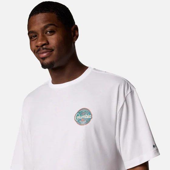 ����� �� ��� EXPLORERS CANYON BACK SS T blk/hex �������� Columbia